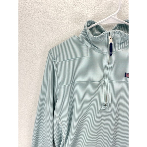 Vineyard Vines Men's Edgartown 1/4-Zip Shep Shirt Size Medium Blue‎ $128 - Picture 2 of 9